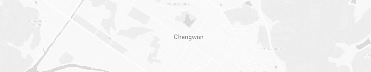 Carte de Changwon