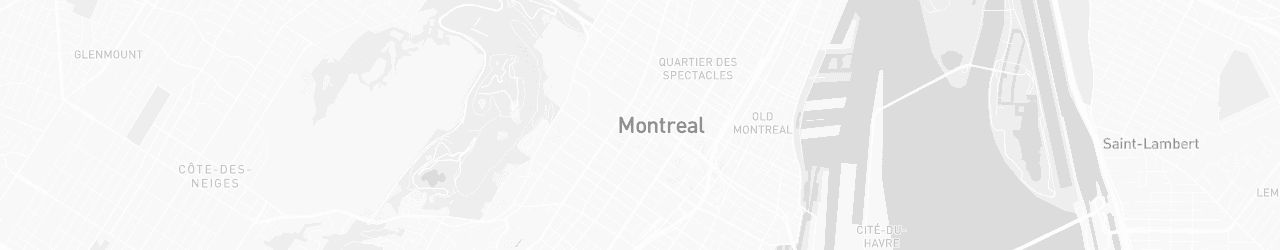 Carte de Montréal