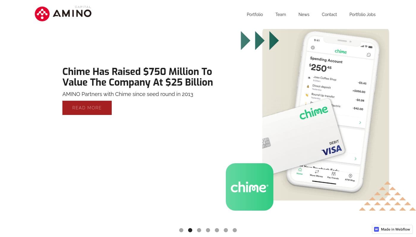 Bannière de Amino Capital