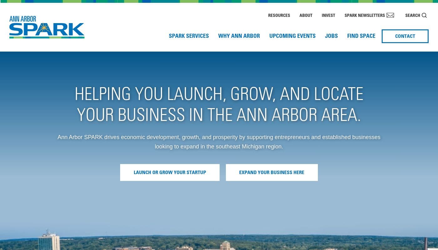 Bannière de Ann Arbor SPARK
