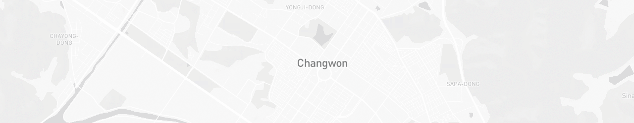 Carte de Changwon