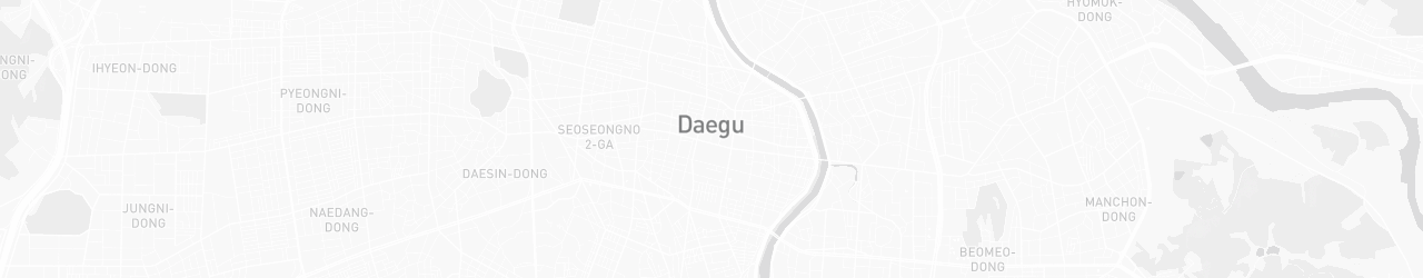 Carte de Daegu