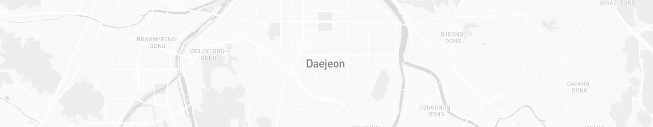 Carte de Daejeon