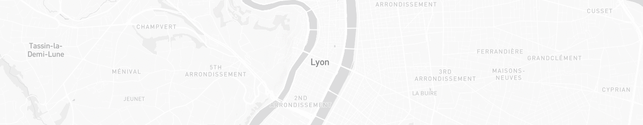 Carte de Lyon