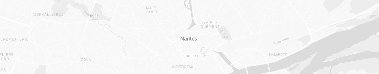 Carte de Nantes