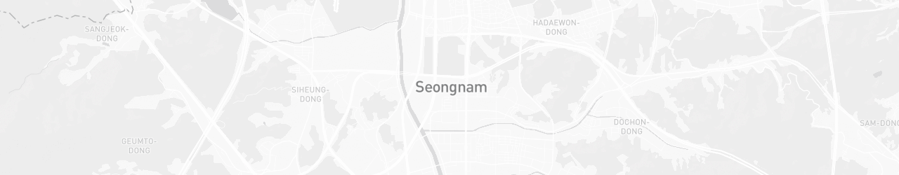 Carte de Seongnam