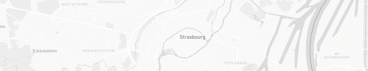 Carte de Strasbourg