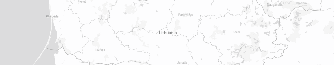 Carte de Lituanie